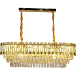 نجف مودرن ذهبي 800*300 E14*10L