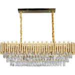 ⁦نجف مودرن ذهبي E14*14L قطر 100*35 ملم⁩ - الصورة ⁦2⁩