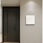 ⁦مفتاح المكيف مربع 45 امبير لون بيانو لولي⁩ - الصورة ⁦4⁩