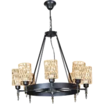 علاقي مودرن اسود E27*8