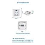 ⁦مفتاح لمبة رباعي تحكم عن بعد بالريموت كنترول سهل الاستخدام البديل الامثل⁩ - الصورة ⁦2⁩