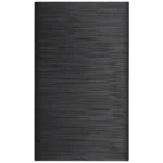 غطاء فيش مستطيل 14*7 توفل بيانو اسود بلاتيني