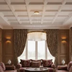 علاقي مودرن ذهبي لون الانارة 3 اضاءات واط 65 مقاس 600 ملم