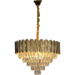 نجف مودرن ذهبي 600 E14*9