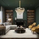 علاقي مودرن ذهبي E14*9