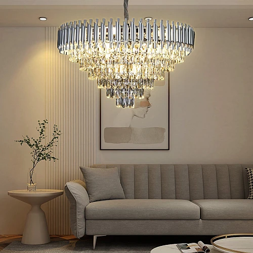 pcPU4B9QZ39UZ5zGXMyophxQya6saF5ZyIKUL9IimjE3DrnJ-500x500 نجف مودرن فضي قطر 80 سم E14 - الصورة 1