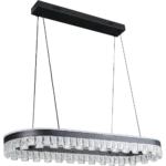 ⁦علاقي مودرن900*300 اسود لون الانارة 3 اضاءات واط 95⁩ - الصورة ⁦2⁩