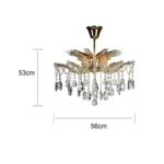 ⁦علاقي مودرن ذهبي E14*10L⁩ - الصورة ⁦4⁩