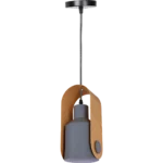 ⁦علاقي مودرن رصاصي E27*1L⁩ - الصورة ⁦2⁩