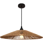 ⁦نجف مودرن بني E27*1 قطر 300 ملم⁩ - الصورة ⁦3⁩