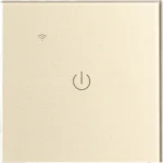 ⁦مفتاح ذكي مفرد غطاء ذهبي تحكم عن بعد Wifi سهل الاستخدام يعمل باللمس تحكم بالجوال متوافق مع اليكسا وجوجل هوم توفل⁩ - الصورة ⁦3⁩