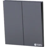 مفتاح ثنائي لون بيانو جرافيت رويال