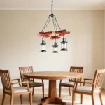 علاقي مودرن اسود E27*3