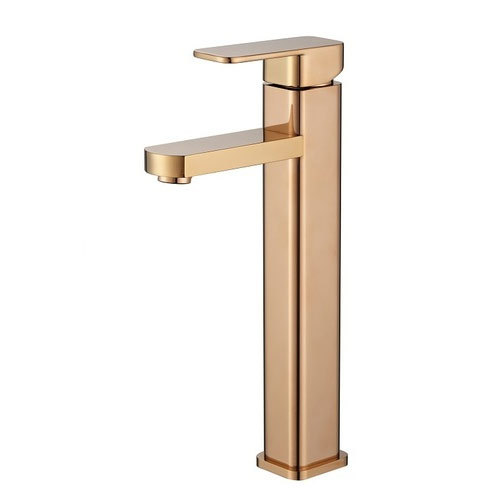 wash-basin-tap خلاط مغسلة طويل لون مربع معتق أحمر - الصورة 1