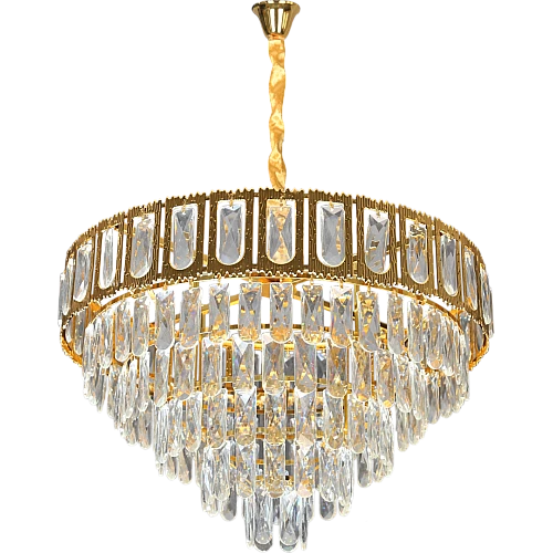 wsCCBnQVS61EJnGJvIJ6WhZqDC5iZMokcsuqMM7b-500x500h علاقي مودرن ذهبي E14*9 قطر 60 سم - الصورة 1