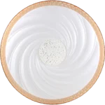 ⁦لطش دائري عسلي لون الانارة 3 اضاءات 42 واط⁩ - الصورة ⁦2⁩