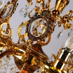 ⁦نجف ذهبي مع كوفي شمعدان⁩ - الصورة ⁦6⁩