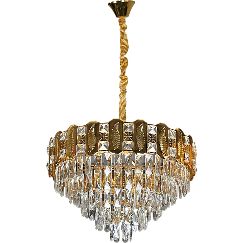 zPD0uPxbONRH1LDgsxH8OmzR3lqj5dNizalCSHy8-500x500h علاقي مودرن ذهبي E14*9 مقاس 600 ملم - الصورة 1