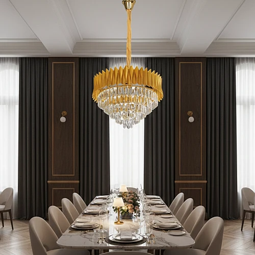 zwkpDOzr6IiA5Fyql8ZLmN3niFHtHQ-500x500 علاقي مودرن ذهبي E14*9 مقاس 600 ملم - الصورة 1