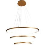 ⁦نجف مودرن ذهبي لون الانارة اصفر 400*600*800 75 واط⁩ - الصورة ⁦3⁩