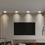 ⁦كشاف دفن بنل لون شمسي كريمي 20 سم 18 واط⁩ - الصورة ⁦4⁩