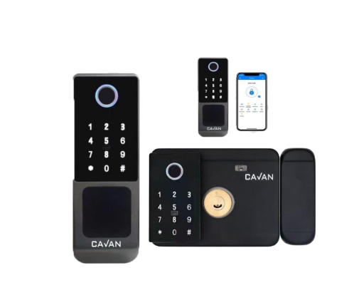 10 قفل ذكي ببصمة مزدوجة - الصورة 1