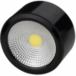 ⁦كشاف سلندر غطاء اسود انارة لون الانارة ابيض 15 واط 11.5 سم⁩ - الصورة ⁦5⁩