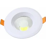 ⁦كشاف سبوت لايت لون الانارة شمسي كريمي 7 سم 7 واط⁩ - الصورة ⁦2⁩