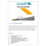 ⁦كرتون لمبات ليد سقف طويله 30 حبة لون الانارة ابيض 1.20 متر 20 واط تصميم عملي واضاءة مشرقة⁩ - الصورة ⁦3⁩