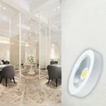 ⁦كشاف لطش COB لون الانارة ابيض 16 سم 15 واط⁩ - الصورة ⁦2⁩