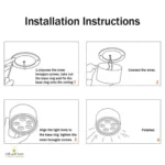 ⁦اضاءة سقف غطاء اسود كشاف سلندر 7 سم 7 واط لون الانارة اصفر بتصميم جميل و عملي و مريحة للعيون⁩ - الصورة ⁦3⁩