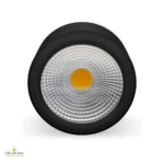 ⁦اضاءة سقف غطاء اسود كشاف سلندر 7 سم 7 واط لون الانارة اصفر بتصميم جميل و عملي و مريحة للعيون⁩ - الصورة ⁦2⁩