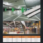 ⁦قاعدة لمبات قلم T8 ثنائي جهتين خارجي بغطاء شفاف 120 سم توفل⁩ - الصورة ⁦2⁩