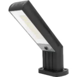 ⁦كشاف حديقة طاقة شمسية اسود لون الانارة اصفر مقاس 85 سم⁩ - الصورة ⁦4⁩