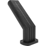 ⁦كشاف حديقة طاقة شمسية اسود لون الانارة اصفر مقاس 85 سم⁩ - الصورة ⁦3⁩