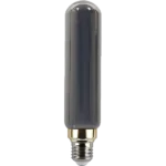 ⁦لمبة ديكورية زجاج لون رمادي بطول 20 سم لون الانارة اصفر 3 واط ديكوري⁩ - الصورة ⁦2⁩