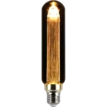 ⁦لمبة ديكورية زجاج لون رمادي بطول 20 سم لون الانارة اصفر 3 واط ديكوري⁩ - الصورة ⁦4⁩