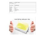 ⁦كشاف لطش ليد بنل اسود لون الانارة شمسي كريمي 30 سم 30 واط⁩ - الصورة ⁦6⁩