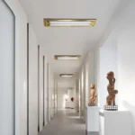 قاعدة لمبات قلم طول 60 سم ثنائي جرم ذهبي G13*2L