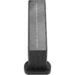 ⁦كشاف حديقة طاقة شمسية اسود لون الانارة اصفر مقاس 85 سم⁩ - الصورة ⁦2⁩