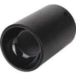 ⁦جرم سلندر مانع للتوهج اسطواني مفرد دائري غطاء اسود قاعدة لمبة GU10⁩ - الصورة ⁦4⁩