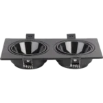 ⁦جرم كشاف مجوز بلس متحرك المينيوم مانع للتوهج 15/7 سم⁩ - الصورة ⁦4⁩