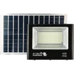 ⁦كشاف خارجي إنارة ابيض طاقة شمسية مع ريموت تحكم مزود بحساس ضوء 400 واط⁩ - الصورة ⁦4⁩