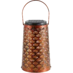 ⁦إضاءة زينة للحدائق بالطاقة الشمسية : فانوس نحاسي ساحر وموفر⁩ - الصورة ⁦11⁩