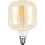 ⁦لمبة ديكورية مودرن زجاج ذهبي قطر 18 سم لون الانارة اصفر 5 واط⁩ - الصورة ⁦3⁩