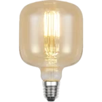 ⁦لمبة ديكورية مودرن زجاج ذهبي قطر 18 سم لون الانارة اصفر 5 واط⁩ - الصورة ⁦4⁩