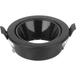 ⁦جرم كشاف اسود متحرك مانع للتوهج 7 سم⁩ - الصورة ⁦2⁩