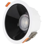 ⁦كشاف سبوت لايت مانع للتوهج لون الانارة شمسي كريمي 10 سم 12 واط⁩ - الصورة ⁦2⁩