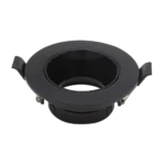 ⁦إطار جرم سبوت لايت اسود متحرك مانع للتوهج 7 سم خامة عالية.⁩ - الصورة ⁦2⁩