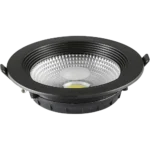 ⁦كشاف سبوت لايت اسود لون الانارة اصفر 10 سم 10 واط⁩ - الصورة ⁦5⁩